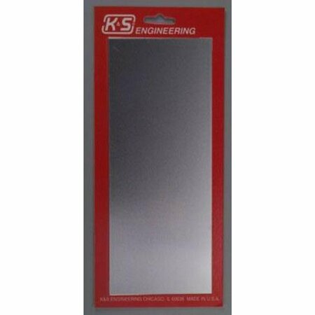 K&S Precision Metals K&S 0.008 in. X 4 in. W X 10 in. L Tin Sheet Metal 254